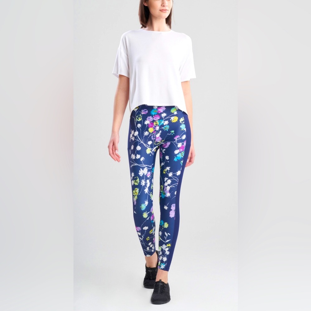 NWT JOSIE by Josie Natori LAYERING ELEMENTS BOXY TEE Sz L Perfect White T-shirt